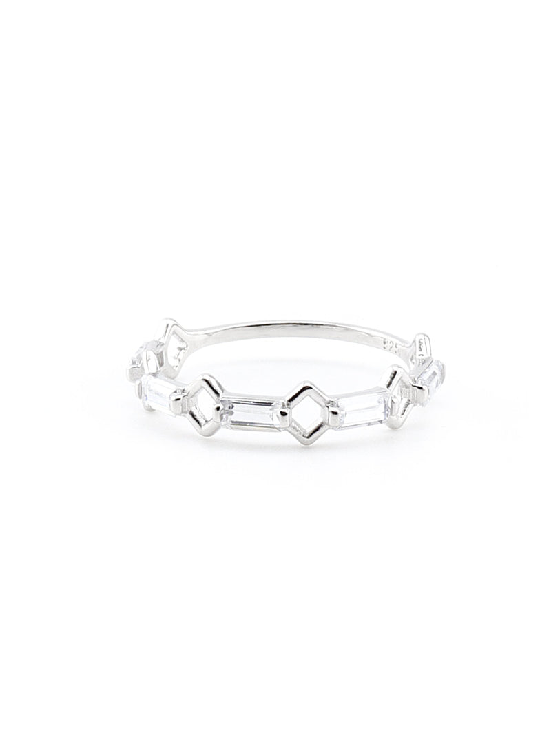 ROZA SILVER RING - Simplique Mode