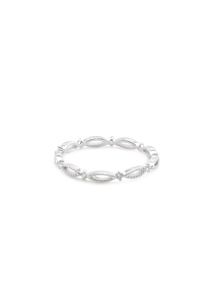RIA SILVER RING - Simplique Mode