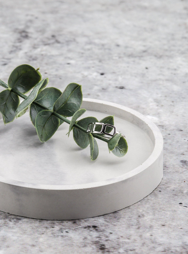 ROMINA SILVER RING - Simplique Mode