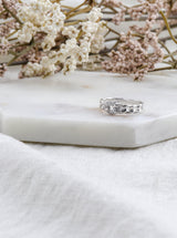 RAEGAN SILVER RING - Simplique Mode