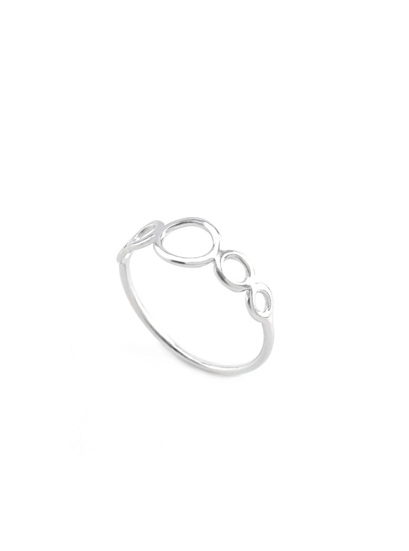 REECE SILVER RING - Simplique Mode
