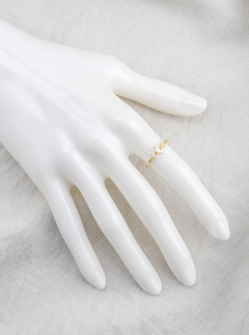 ROSALIE SILVER RING - Simplique Mode