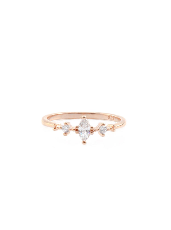 ROSALIE SILVER RING - Simplique Mode