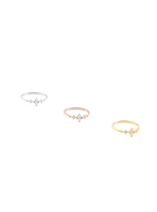ROSALIE SILVER RING - Simplique Mode