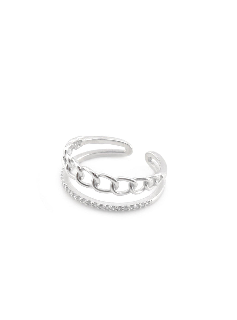 RENATA SILVER RING - Simplique Mode