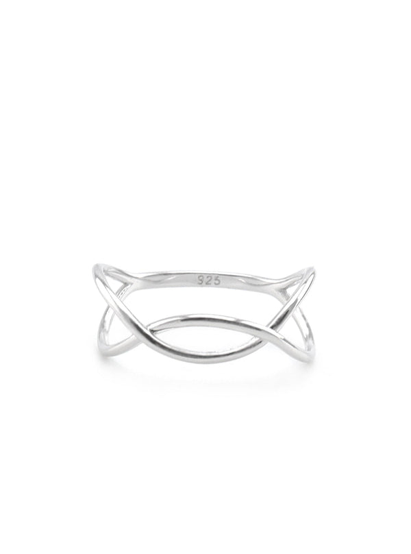 RAYLEE SILVER RING - Simplique Mode