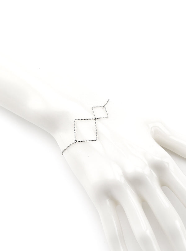 RAYA SILVER BRACELET - Simplique Mode