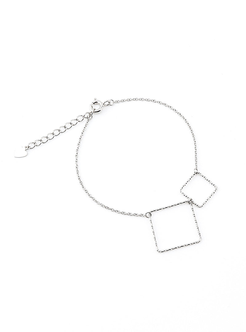 RAYA SILVER BRACELET - Simplique Mode