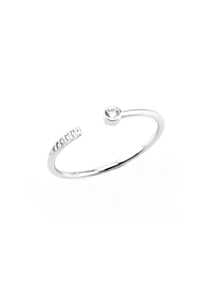 ROXANNA SILVER RING - Simplique Mode