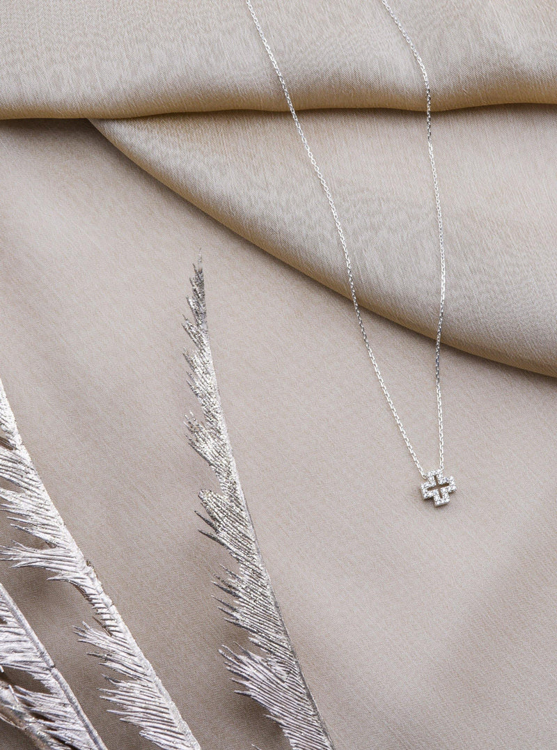 KALAN SILVER NECKLACE - Simplique Mode