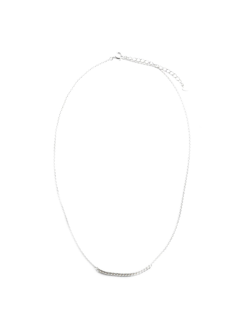 KAENA SILVER NECKLACE - Simplique Mode
