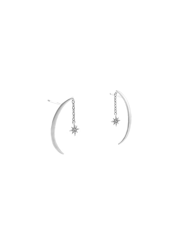 KINSLEY SILVER EARRINGS