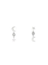 KHLOE SILVER EARRINGS