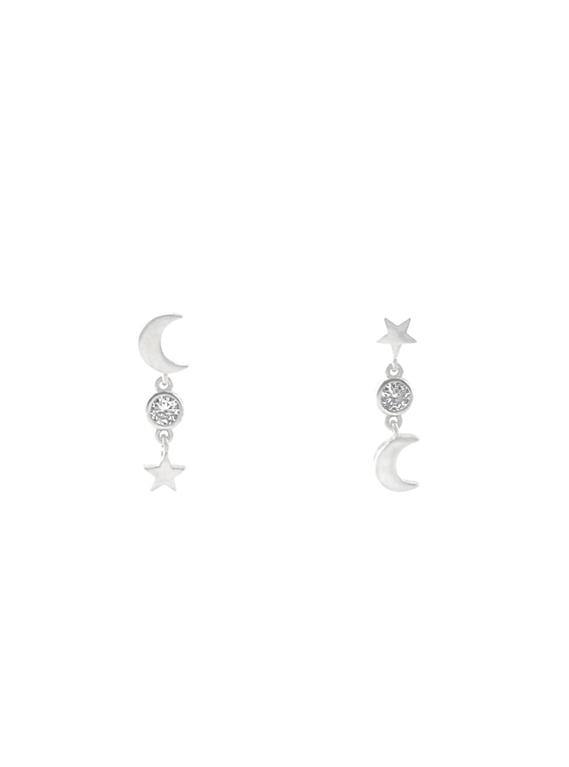 KHLOE SILVER EARRINGS