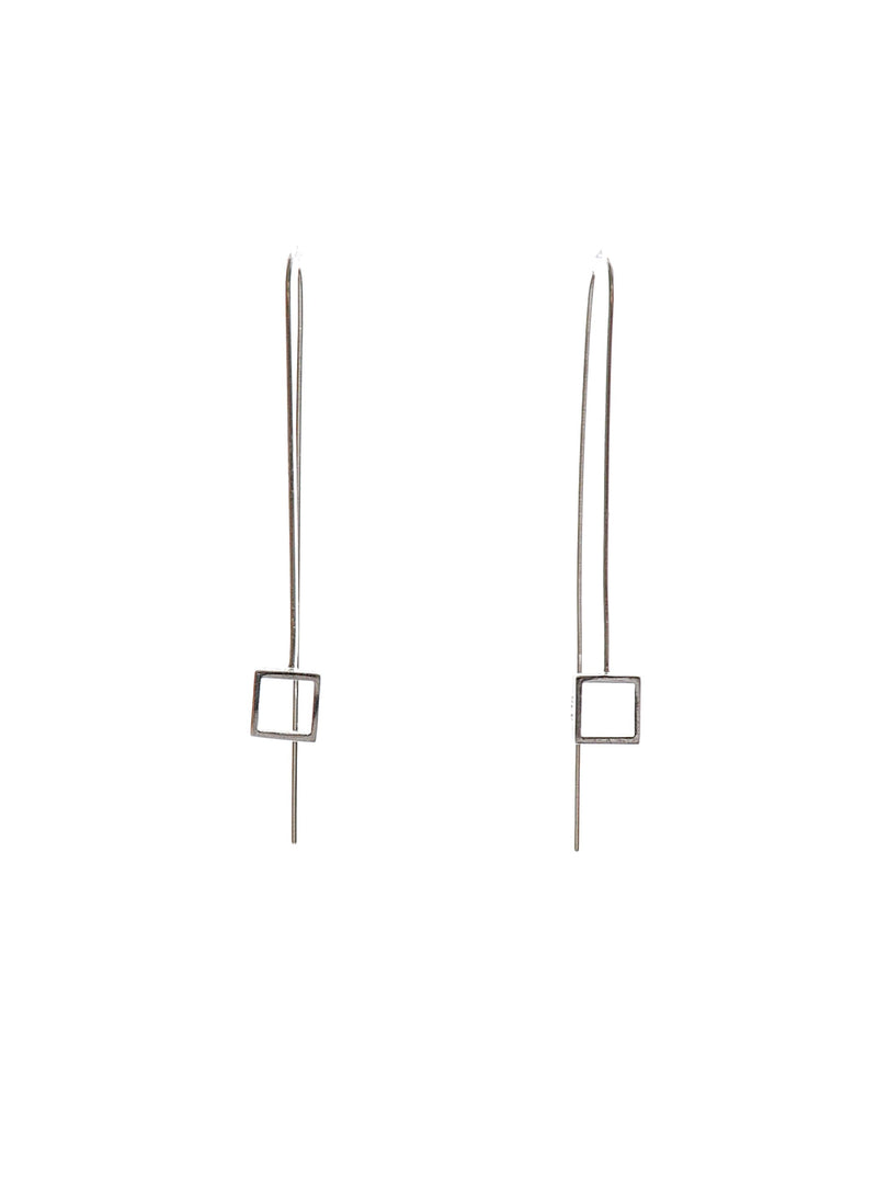 KENNA SILVER EARRINGS - Simplique Mode