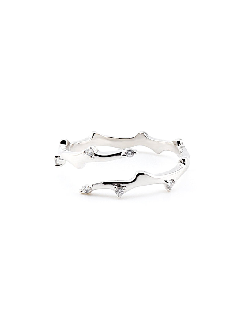 RIVIERA SILVER RING - Simplique Mode