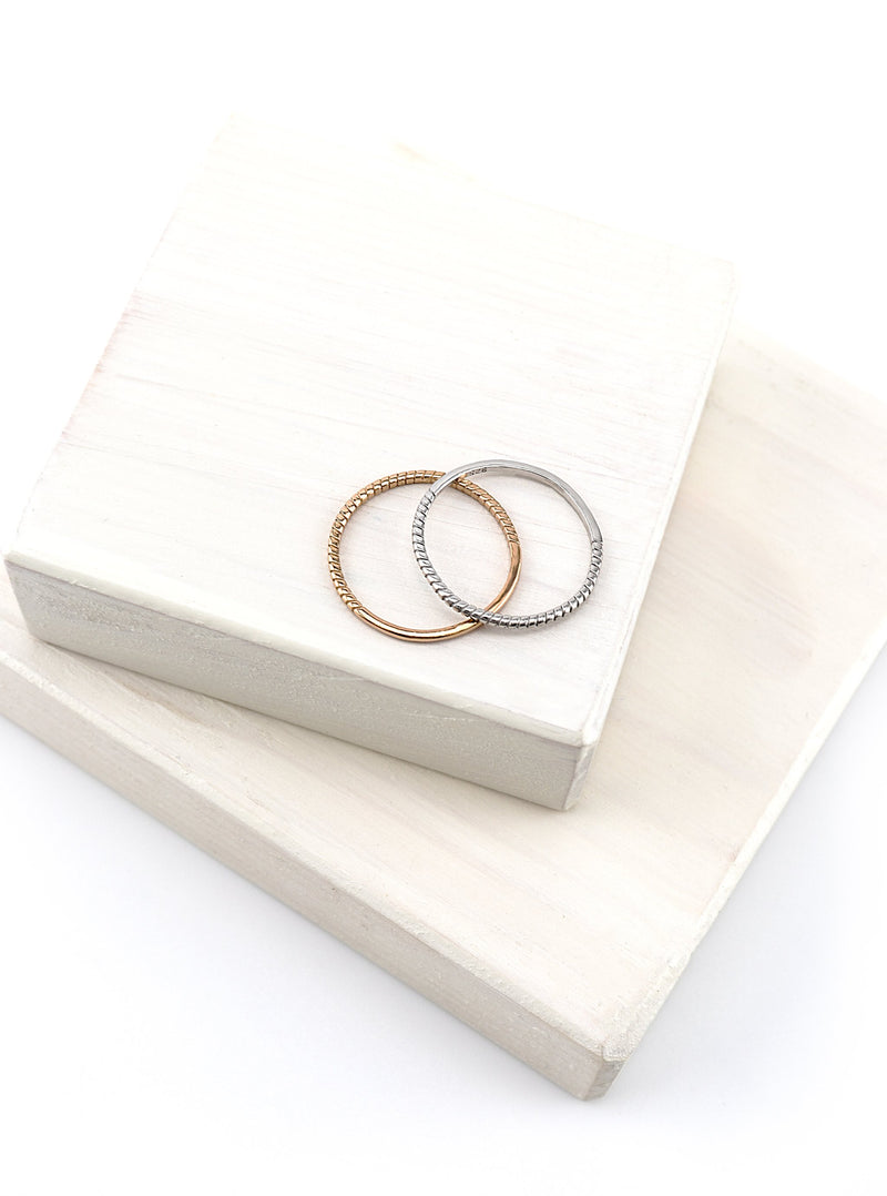 REESE SILVER RING - Simplique Mode
