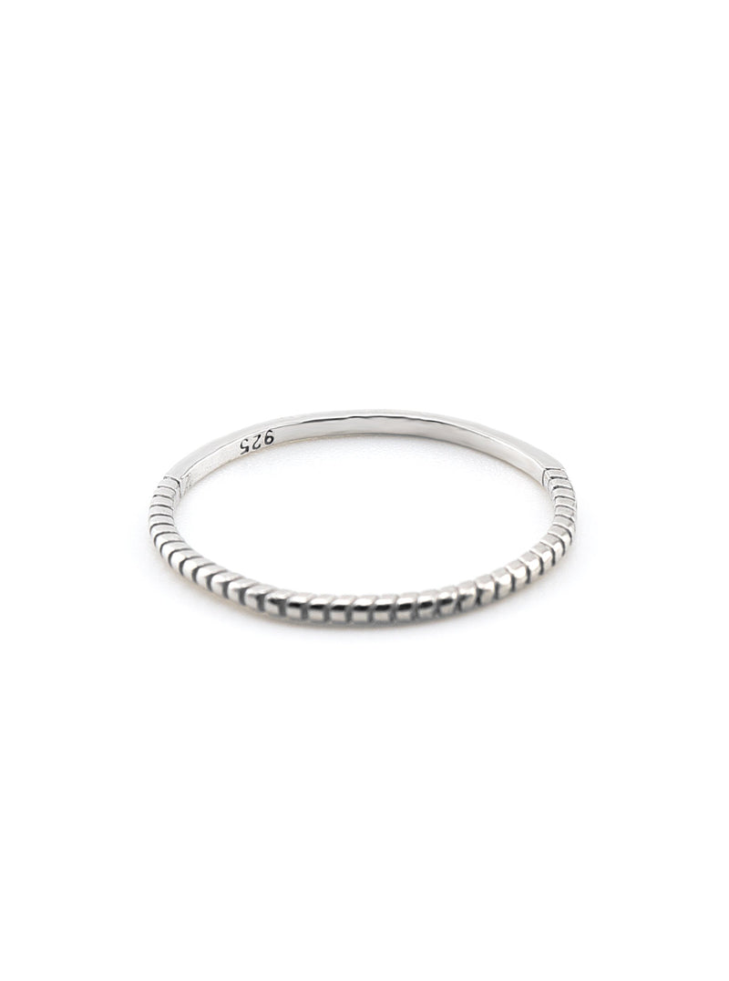 REESE SILVER RING - Simplique Mode
