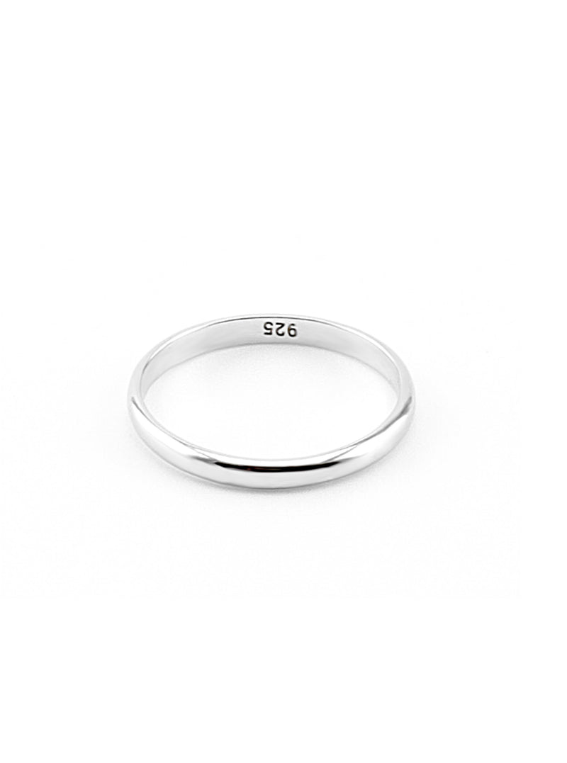 RIVER SILVER RING - Simplique Mode