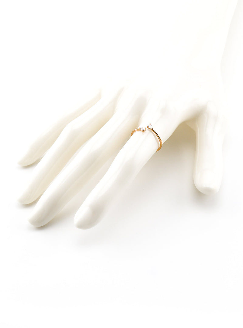 RUBY SILVER RING - Simplique Mode