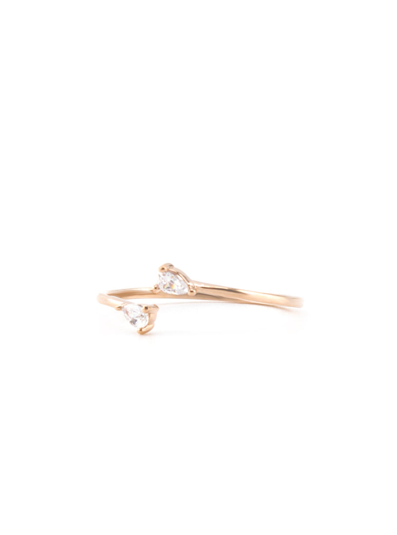 RUBY SILVER RING - Simplique Mode