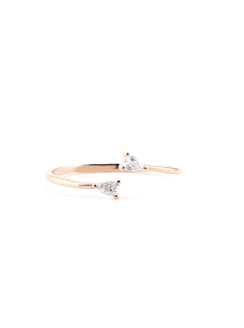 RUBY SILVER RING - Simplique Mode
