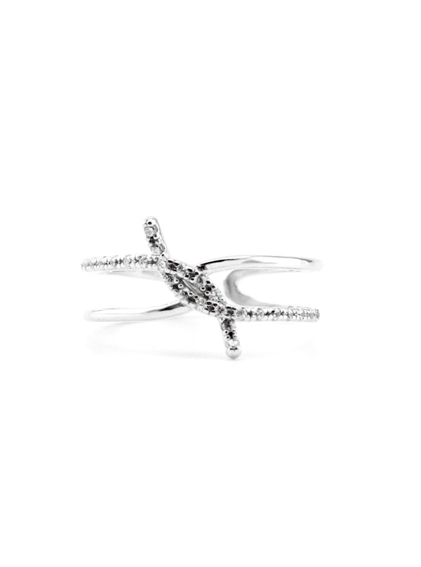 ROLENE SILVER RING - Simplique Mode