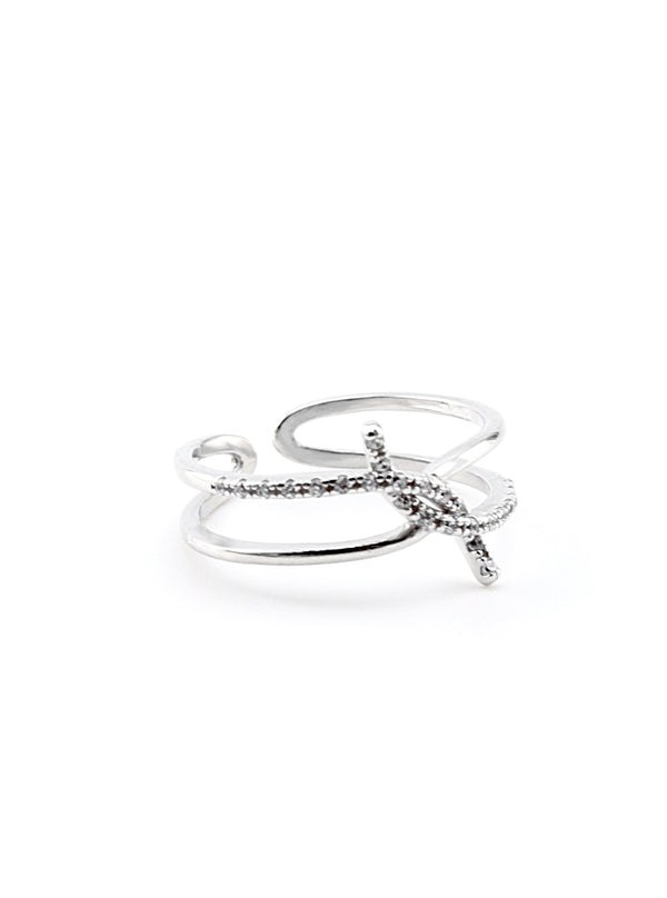 ROLENE SILVER RING - Simplique Mode