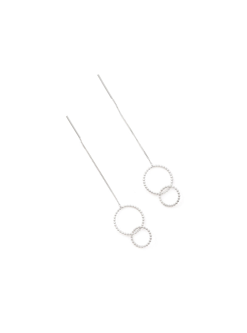 KEREN SILVER EARRINGS - Simplique Mode