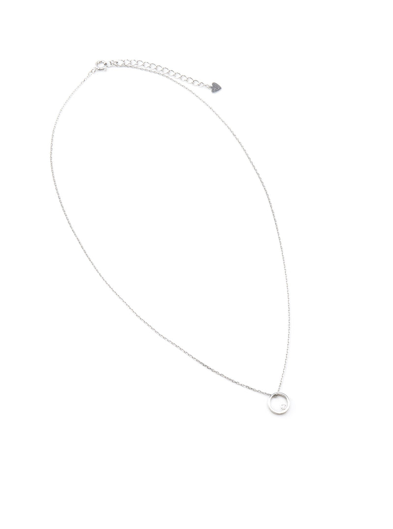 KRISTINA SILVER NECKLACE - Simplique Mode