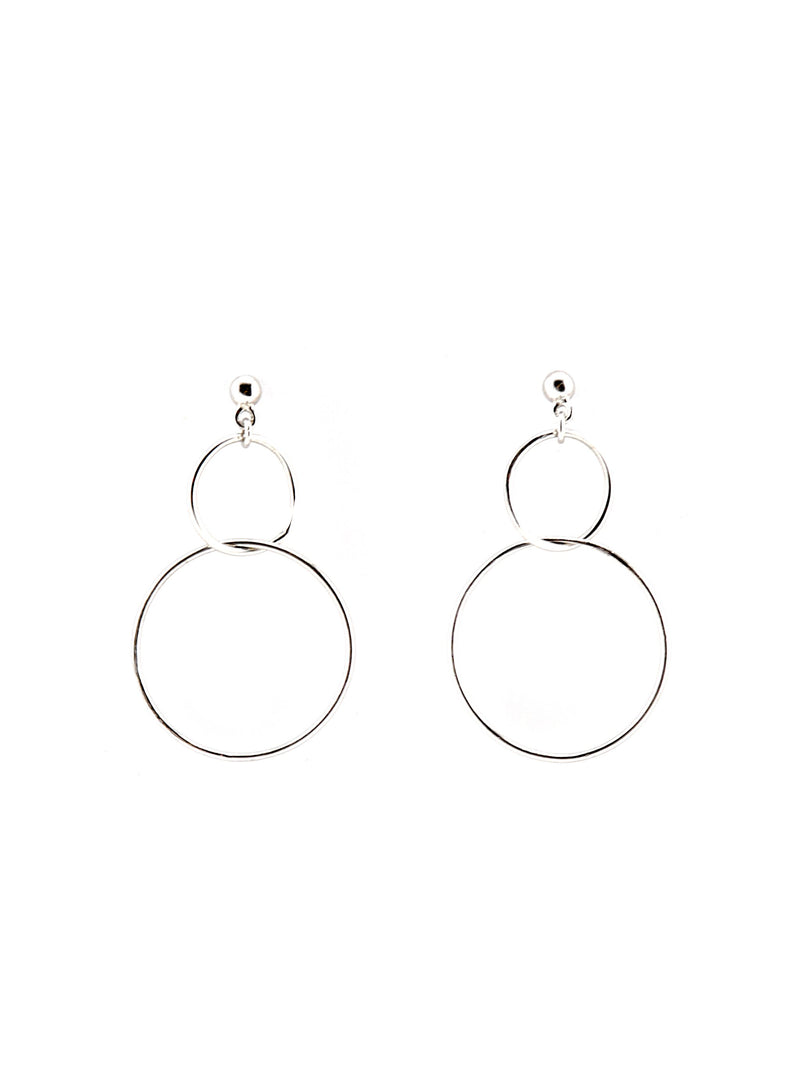 KYLA SILVER EARRINGS - Simplique Mode