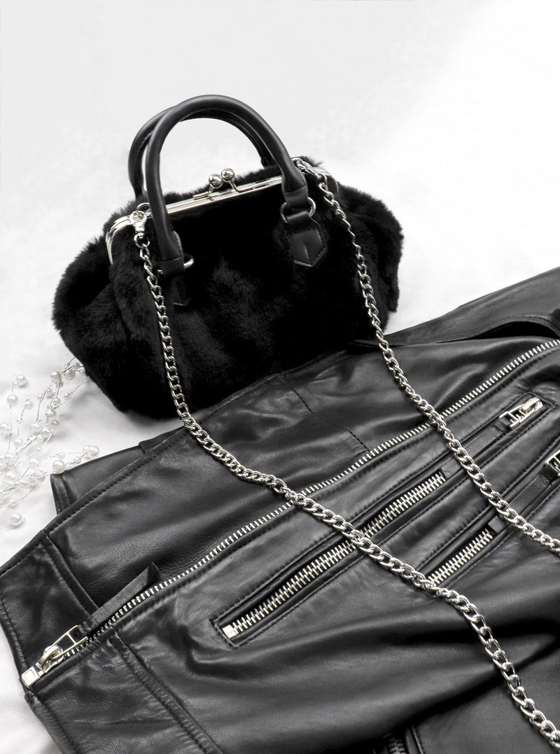 CALISTA FAUX FUR BAG - Simplique Mode