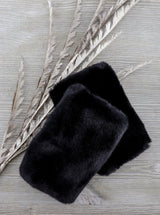 PARIS FAUX FUR FINGERLESS GLOVES - Simplique Mode