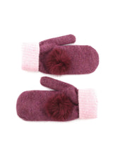 PHOEBE KNIT POM GLOVES - Simplique Mode