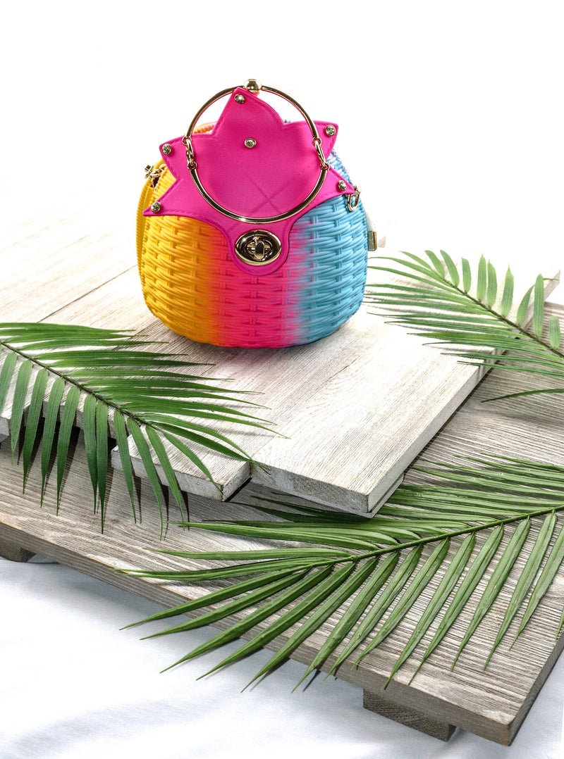 CAPRI PINEAPPLE CLUTCH - Simplique Mode